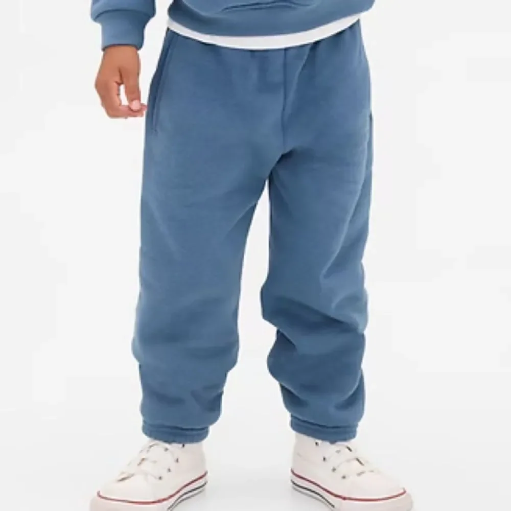 Baby GAP Vintage Soft Easy Joggers Cornflower Blue, Size 6 Years, NWT